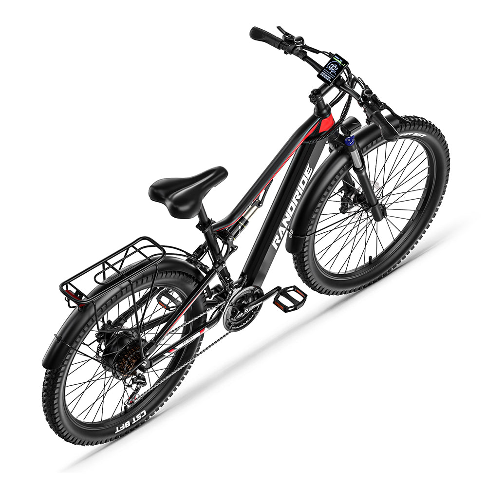 Randride YG90B electric mountain bike with 1000W motor and full suspension