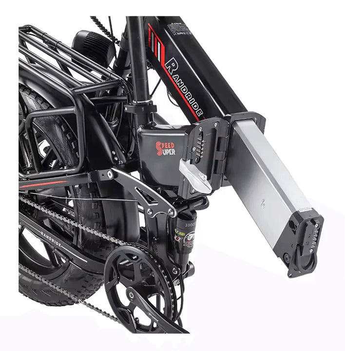 Randride YX20M-2 Dual Motor Folding Electric Bike (2000W, 20Ah)