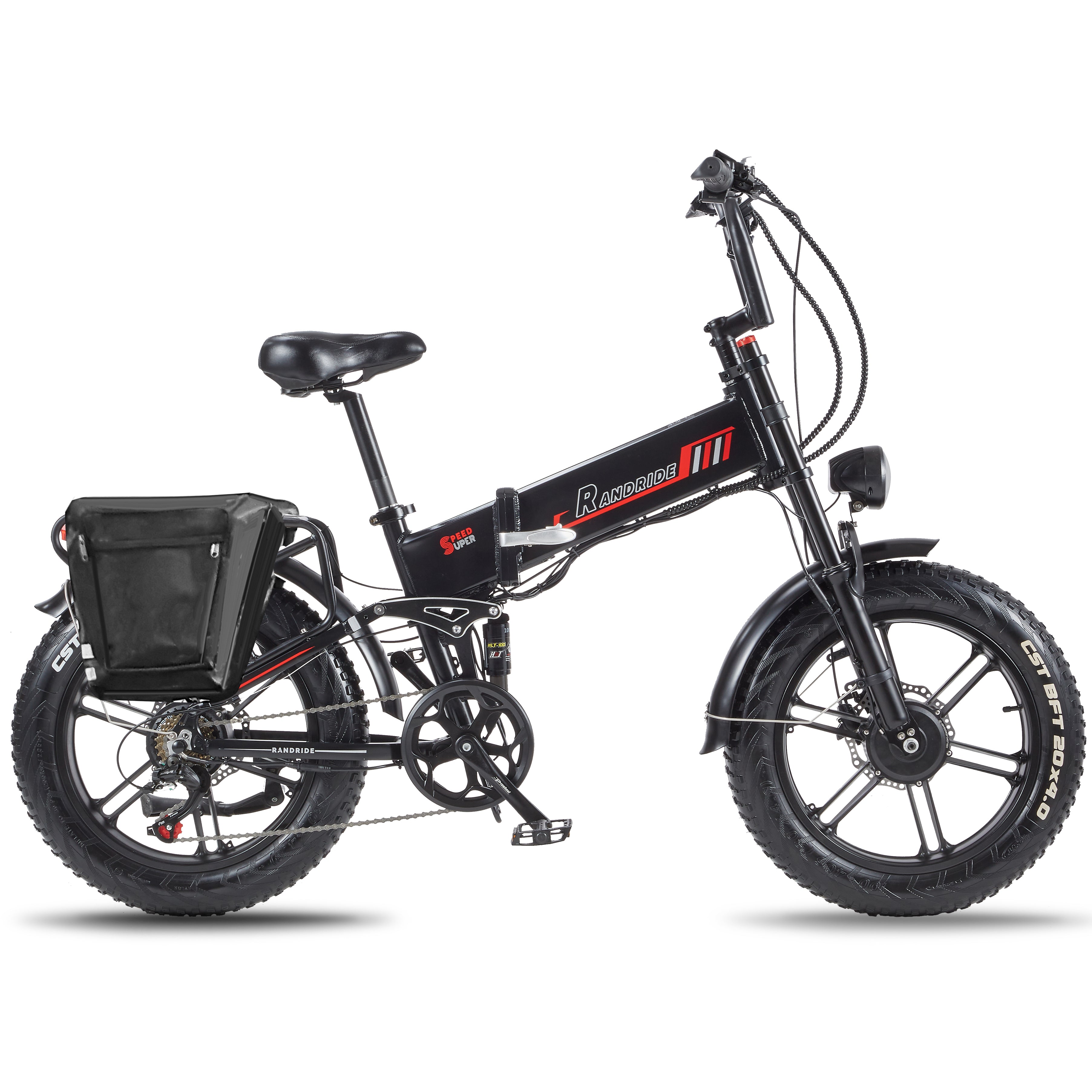 Randride YX20M Foldable Electric Commuter Bike – 1000W Motor, 48V 17Ah Battery