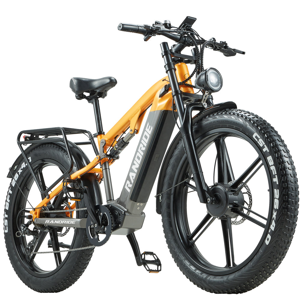 Randride YX80M-2 Dual Motor 2000W Electric Mountain Bike – Built for Power & All Terrain Riding