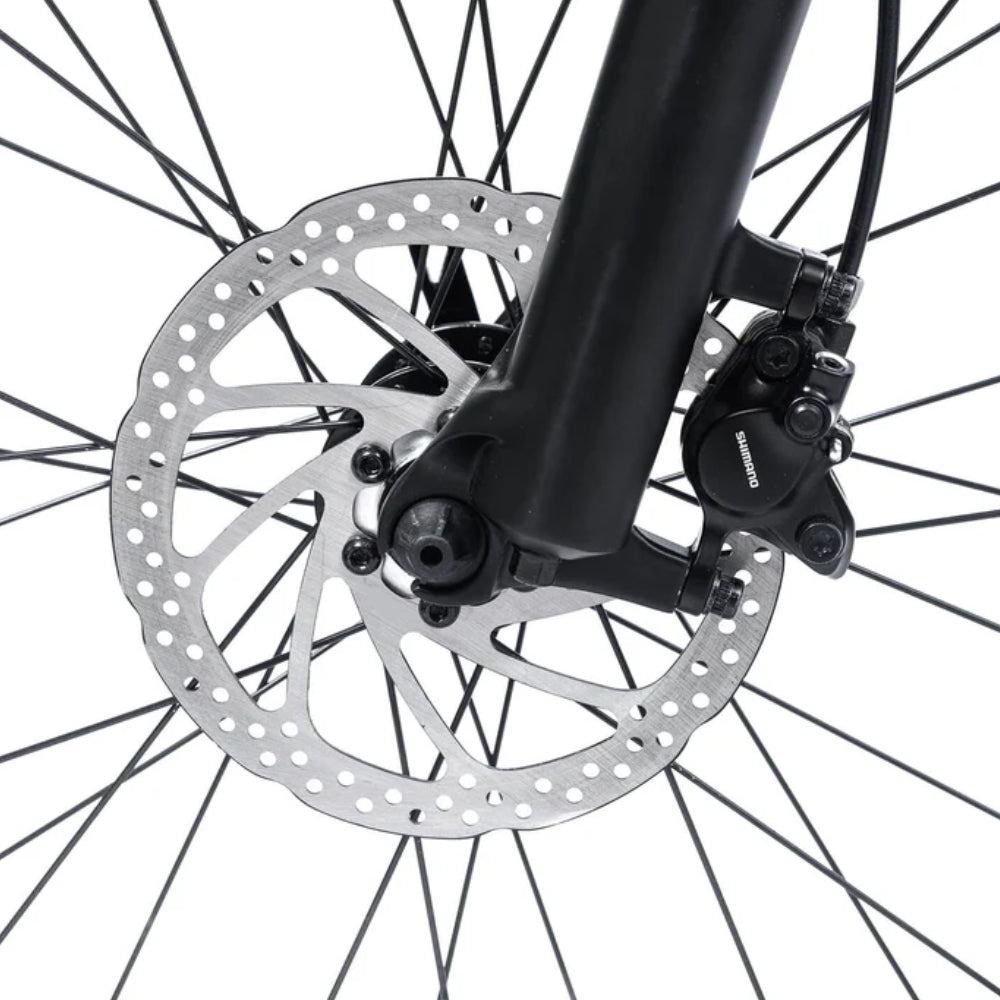 RANDRIDE Shimano hydraulic disc brakes with dual piston calipers, high performance e-bike braking system for powerful all weather stopping control